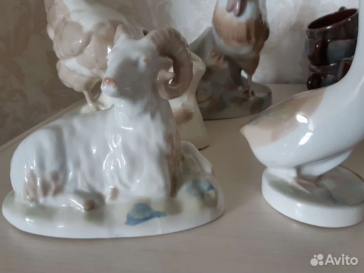 Фарфор статуэтки Городницы, СССР