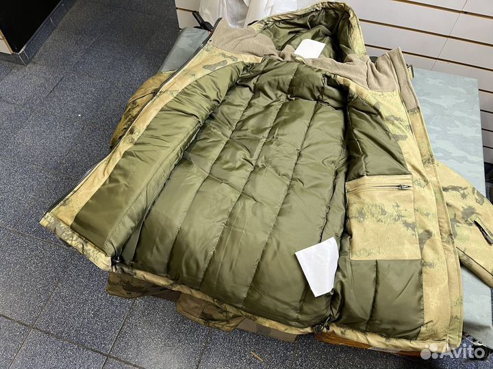 Костюм тактический зимний мембрана мох