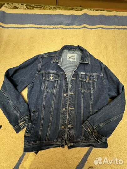 Джинсовая куртка-пиджак