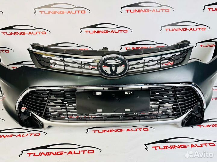 Бампер передний Toyota Camry 55 Exclusive L5947