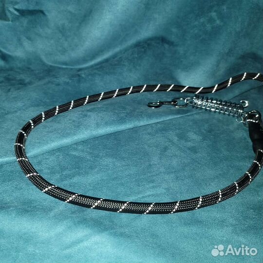 Поводок с амортизатором, усиленный из нейлона