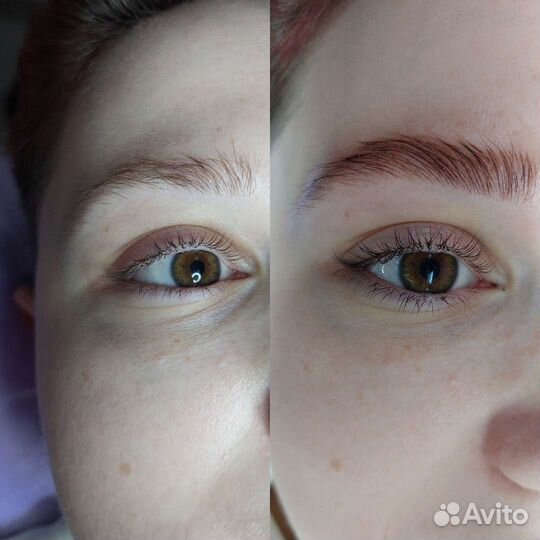 Ламинирование бровей и ресниц