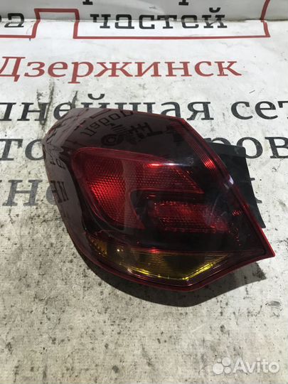 Фонарь задний наружный левый Opel Astra J (2009—20