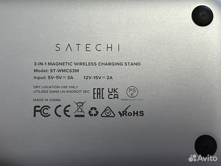 Беспроводная зарядка Satechi для iPhone, AirPods