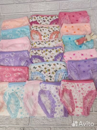 Трусы детские для девочек новые