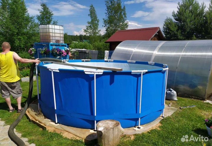 Доставка воды водовозом