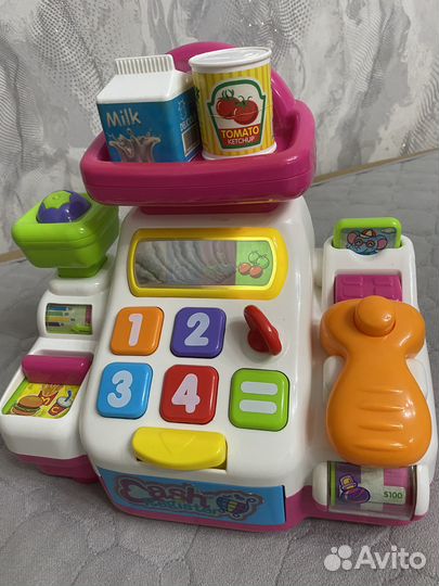 Детская касса со звуком