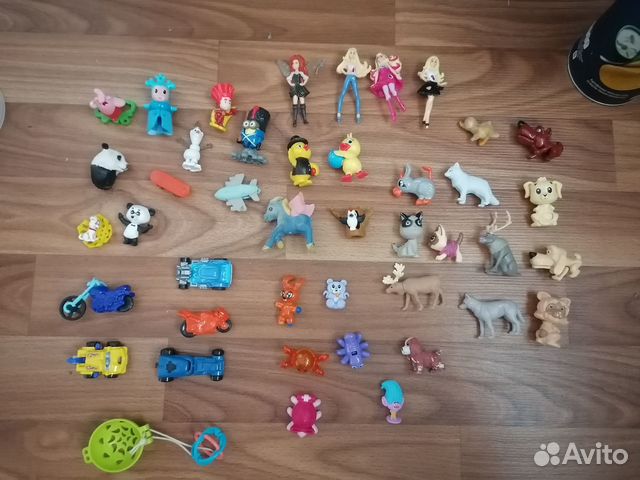 Игрушки из киндра