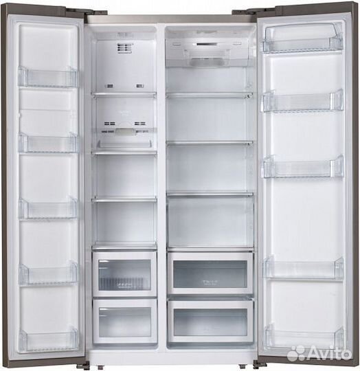 Холодильник ascoli acdi601W (Inox)