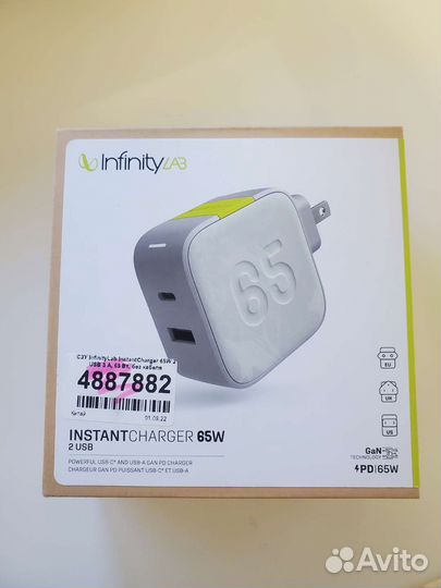 Зарядное устройство InfinityLab InstantCharger 65W