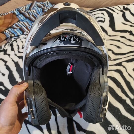 Шлем для снегохода с подогревом