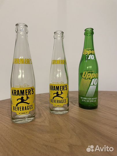 Бутылки винтажные США