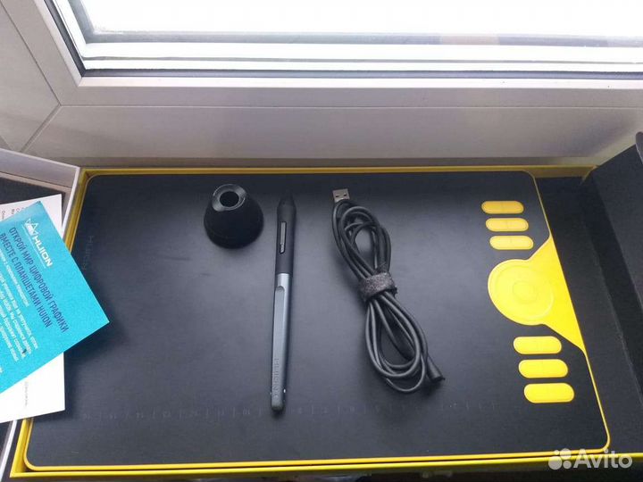 Графический планшет huion HS610