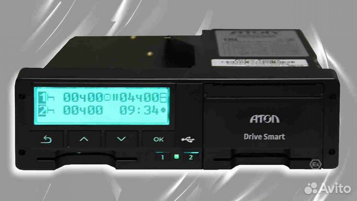 Новый цифровой тахограф Атол.Под ключ