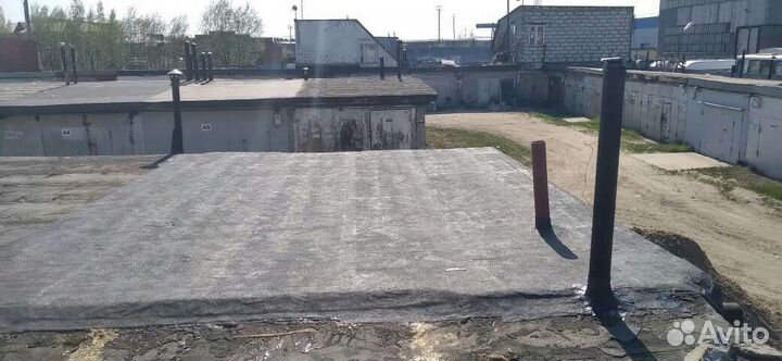 Ремонт крыши гаража