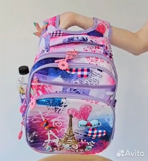 Рюкзак школьный ортопедический для девочки новый