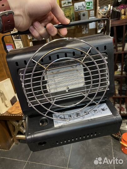 Обогреватель газовый туристический 2 в одном