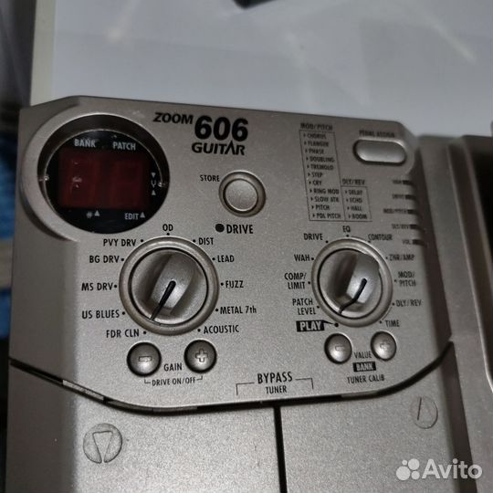 Гитарный процессор zoom 606 guitar