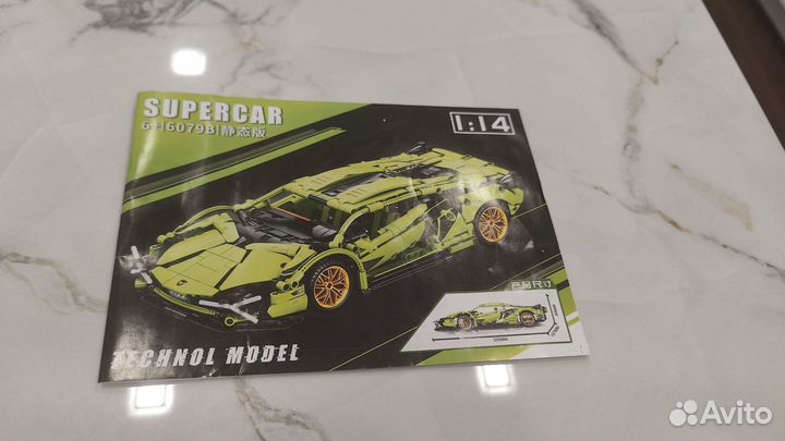 Конструктор Техник Киберпанк Lamborghini Sian