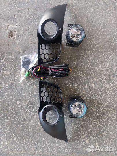 Комплект туманок Митсубиси Лансер X рестайлинг