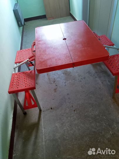 Стол туристический со стульями