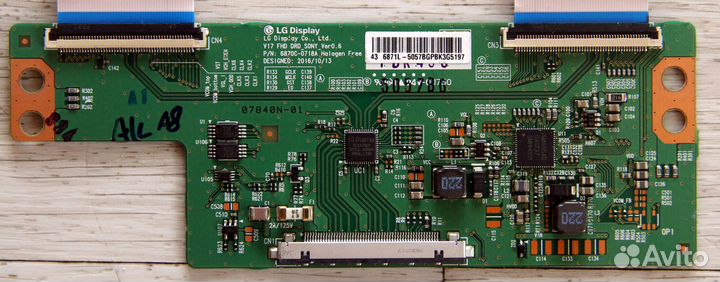T-CON. Шлейф T-CON- матрица. lvds кабель