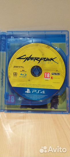 Cyberpunk 2077 ps4 диск