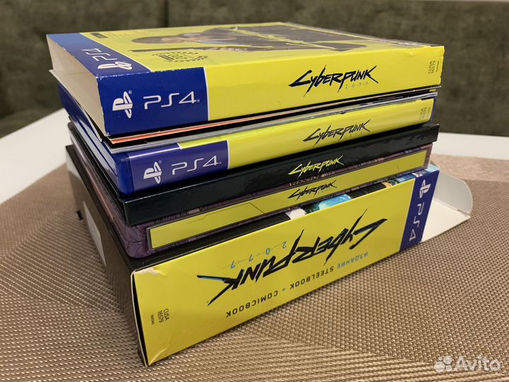 Cyberpunk 2077 ps4 steelbook