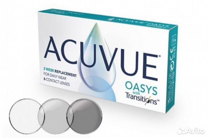 Аcuvue oasys with transitions +4,0