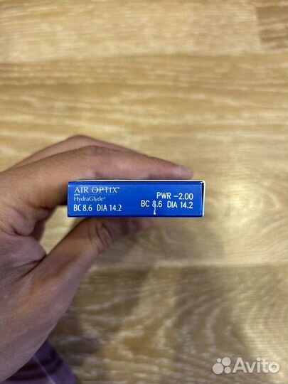 Линзы контактные alcon