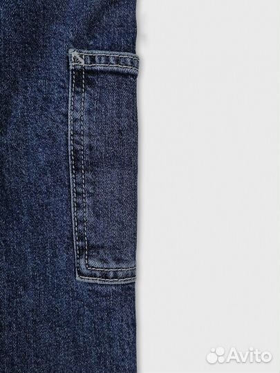 Джинсы levis 502 hi-ball utility med indigo