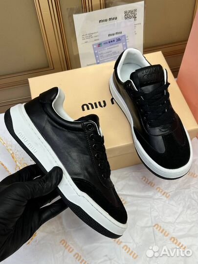 Кроссовки Кеды Miu Miu женские Размер 36-40