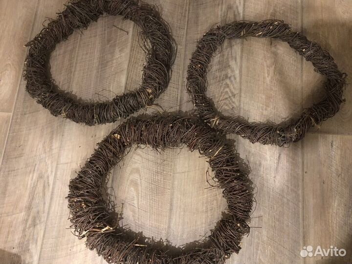Венок из веток 3шт