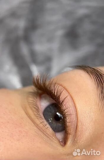 Наращивание ресниц и ламинирование