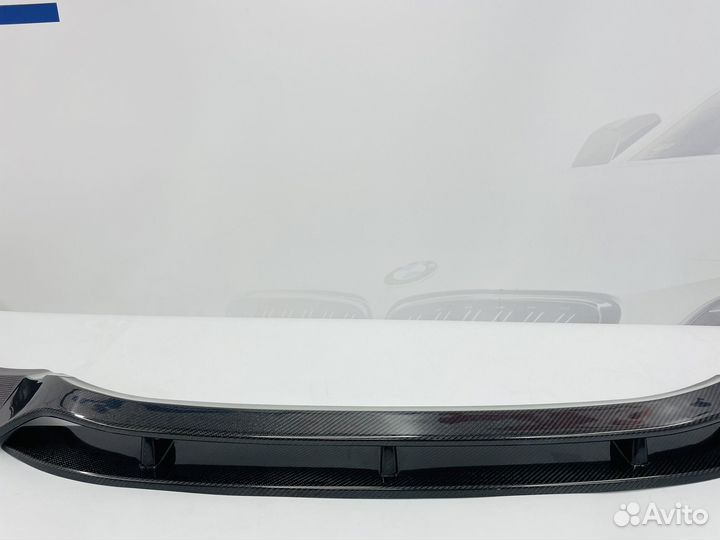 Сплиттер BMW X4 G02 V-type сухой карбон