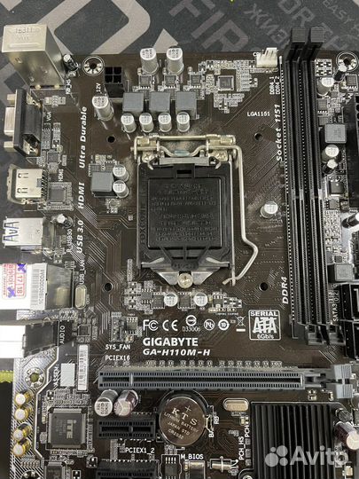Материнская плата Gigabyte GA-H110M-H