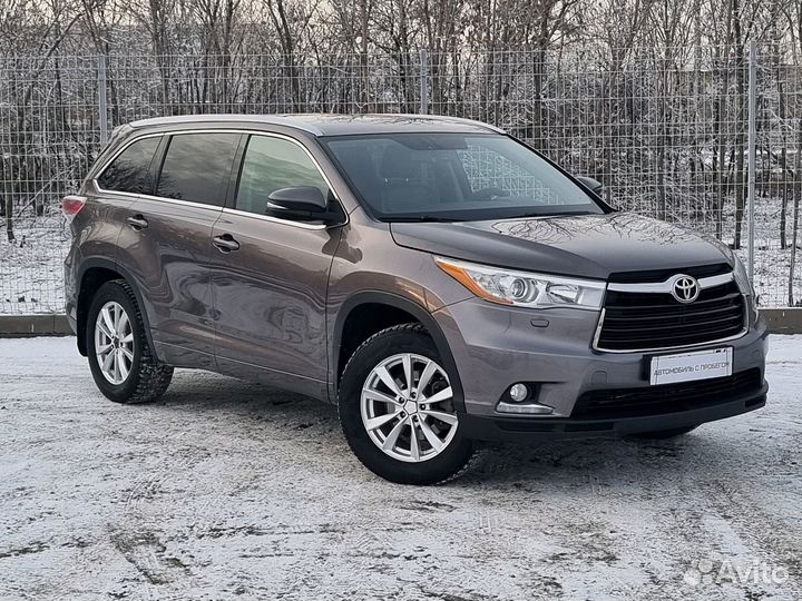 Toyota Highlander 3.5 AT, 2014, 185 541 км
