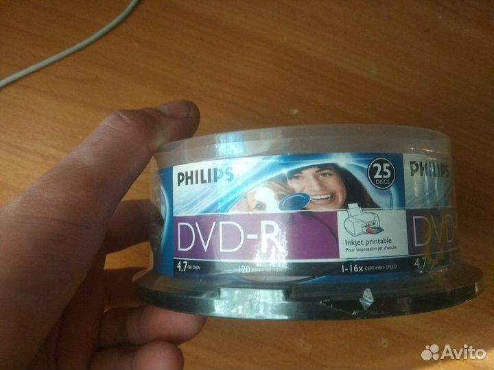 Диски DVD R печать
