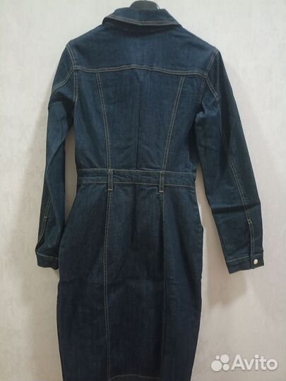 Платье джинсовое 42