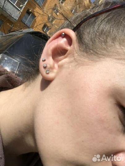 Прокол ушей детям с года. (Выезд на дом)