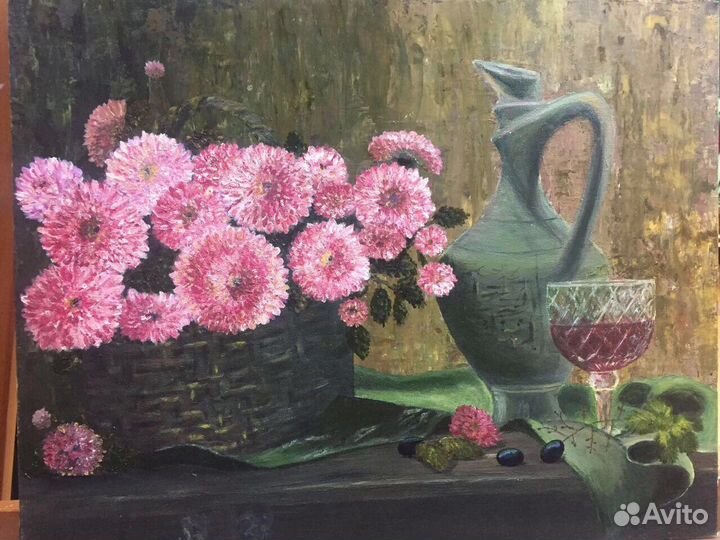 Картина Хризантемы