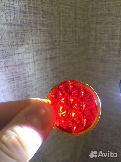 Стекло на катафот велосипеда 1930-40х