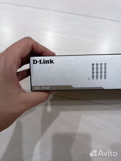 Коммутатор D-Link DGS-1016D
