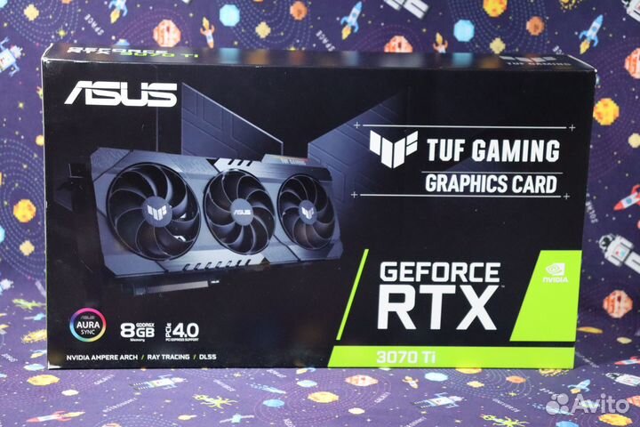 Asus Tuf RTX 3070 Ti 8gb Gaming OC (Гарантия)