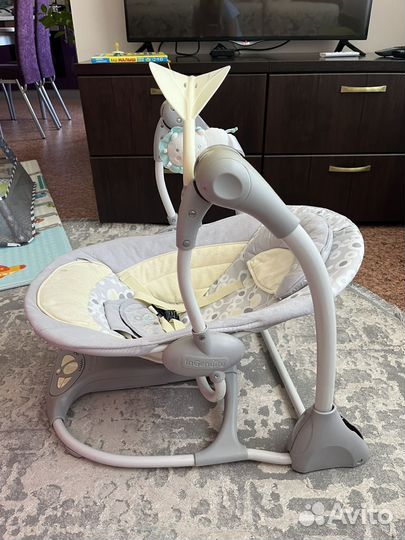 Детские электронные качели