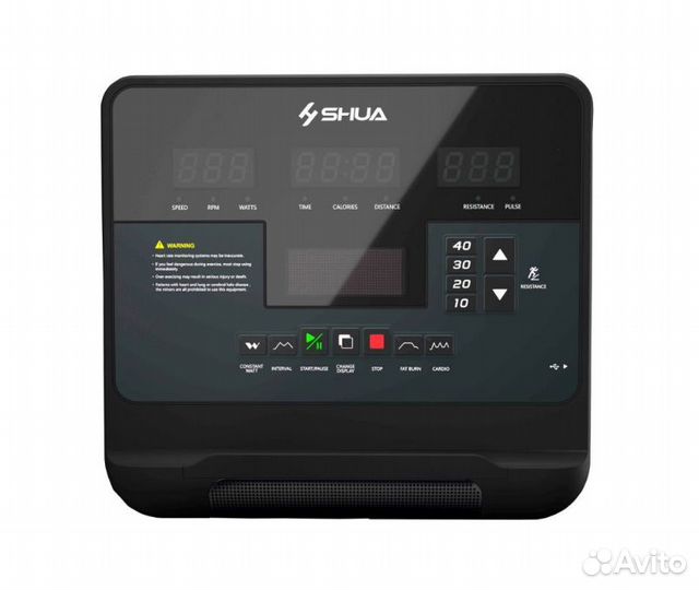 Велотренажер горизонтальный shua SH-B9100R