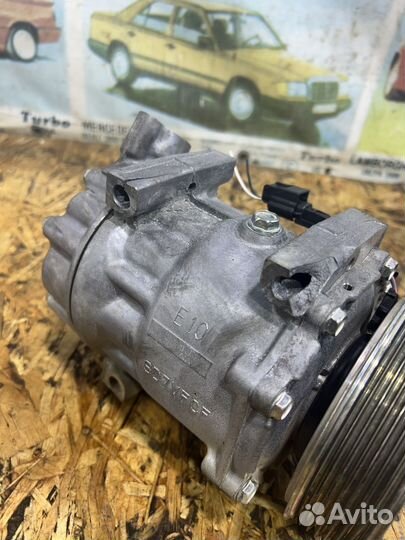 Компрессор кондиционера дефект Рено Дастер