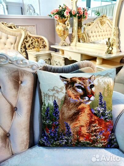 Подушка интерьерная ручная работа