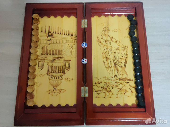 Нарды ручной работы новые