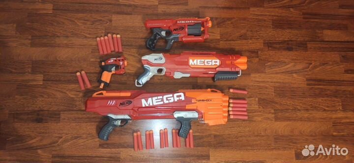 Бластеры Nerf мega Нерф мега